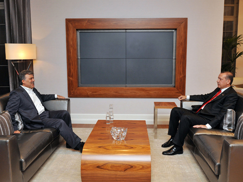 Cumhurbaşkanı Gül, Başbakan Erdoğan'ı Kabul Etti